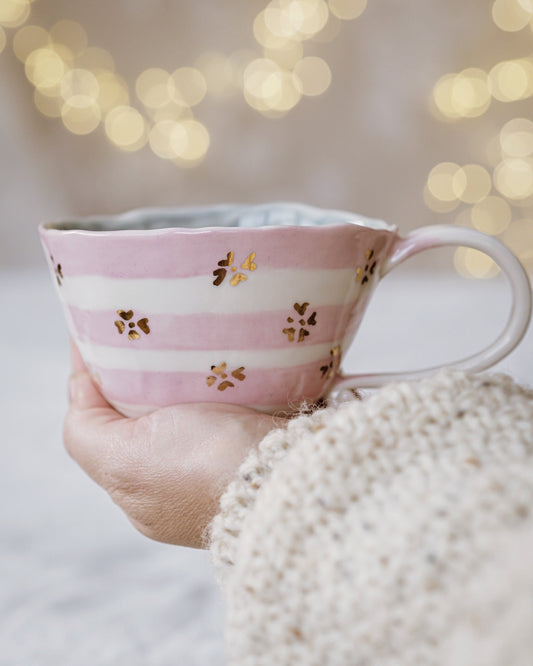 Forget-me-not tea cup